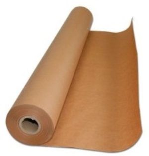 Rollo papel kraft verjurado marron 1x50m