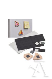 BLISTER 50 PASTILLAS MAGNETICAS ADHESIVAS 20X20MM