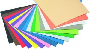 Blister 10 láminas goma eva color fucsia 40x60 faibo