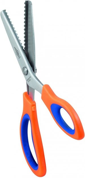 BLISTER TIJERA DENTADA METAL PARA FIELTRO 24CM