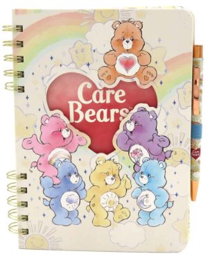 CUADERNO A5 CON PEGATINAS OSOS AMOROSOS