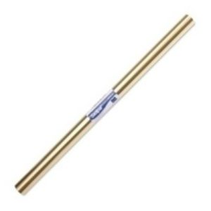 C/10 ROLLOS CONTINUOS PAPEL METALIZADO ORO 0,50X2M