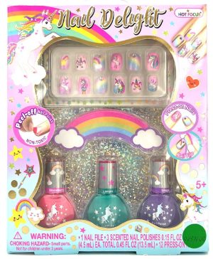 SET COSMETICO NAIL DELIGHT UNICORN