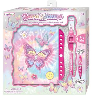 DIARIO CON MENSAJES SECRETOS BUTTERFLY
