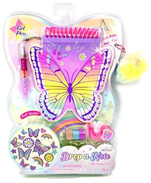 SET DE ESCRITURA BUTTERFLY