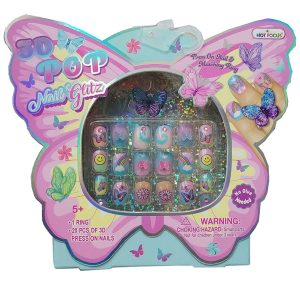 KIT UÑAS Y ANILLO BUTTERFLY