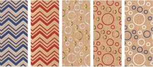 Exp 50 rollitos 70x200cm papel regalo 100% kraft reciclado zig zag y burbujas