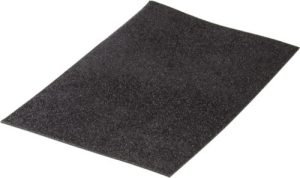 Pack 10 laminas goma eva purpurina biodegradable negro 40x60 cm