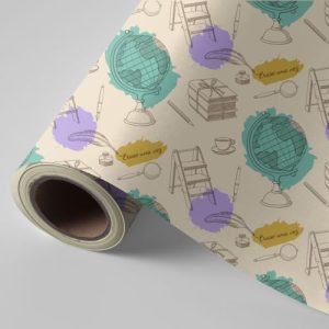 BOBINA PAPEL REGALO FANTASIA T/AÑO 31CMX2KG