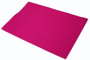 PACK/10 PLANCHAS DE FIELTRO 40X60 CM FUCSIA