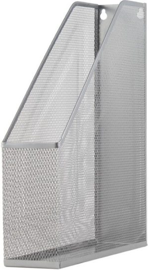 REVISTERO METALICO REJILLA 10X29,5X21,5CM CROMADO