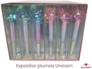 EXP. 36 PLUMAS COLORES RAINBOW UNICORNIO