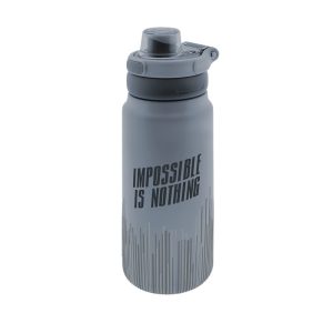 Botella termica interior ceramico 750ml sport impossible is nothing shadow