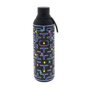 Botella termica interior ceramico 2 tapones 750ml pixel run black