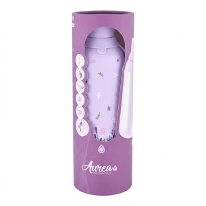 Botella térmica interior ceramico 2 tapones 500ml lila sweet breeze