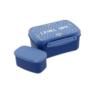 TUPPER HERMETICO CON PLACA REFRIGERANTE DARK BLUE PIXEL RUN