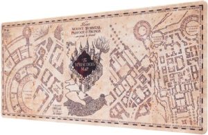 ALFOMBRILLA DE RATON XL HARRY POTTER MAPA MERODEADOR