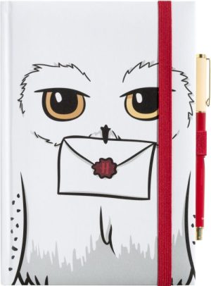 CUADERNO PREMIUM A5 CON BOLIGRAFO HARRY POTTER HEDWIG