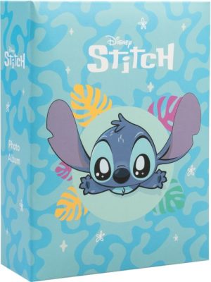 ALBUM DE FOTOS 100 BOLSILLOS 10X15CM DISNEY STITCH
