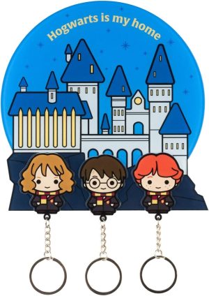 COLGADOR DE LLAVES CON LLAVERO HARRY POTTER