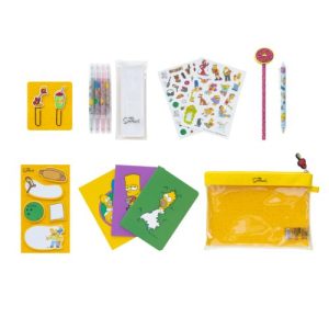 SET DE PAPELERIA THE SIMPSONS