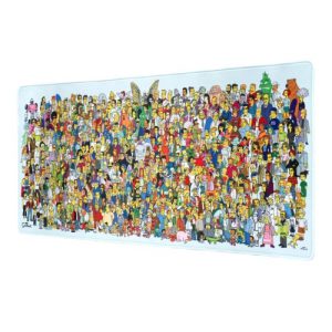 ALFOMBRILLA RATON XL THE SIMPSON PERSONAJES