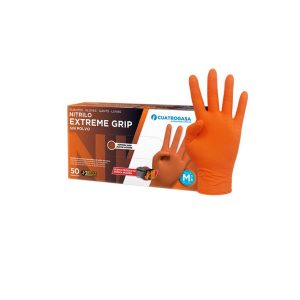 B/50 GUANTES NITRILO EXTREME GRIP S/P TALLA M