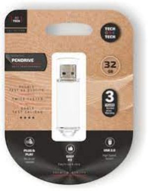 PENDRIVE 32GB USB 2.0 BLANCO