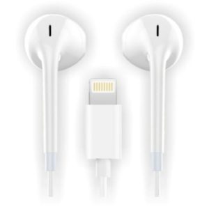 AURICULARES HIP BLANCOS LIGHTNING COMPATIBLES CON APPLE
