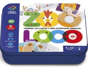 JUEGOS INTELIGENTES ZOOLOCO CAJA METALICA