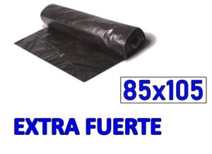 PAQ/10 BOLSAS DE BASURA NEGRA 85X105 200 GALGAS