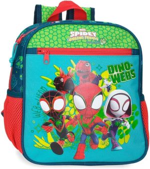 MOCHILA ADAPTABLE 28CM DINO WEBS