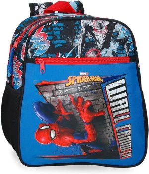 MOCHILA ADAPTABLE 33CM SPIDERMAN WALL CRAWLER