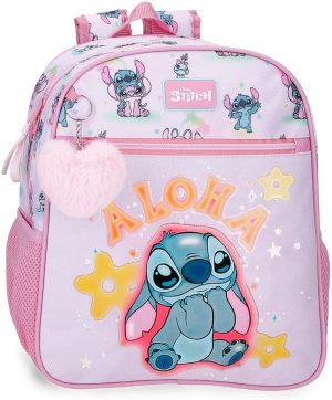MOCHILA ADAPTABLE 30CM STITCH YOU &ME