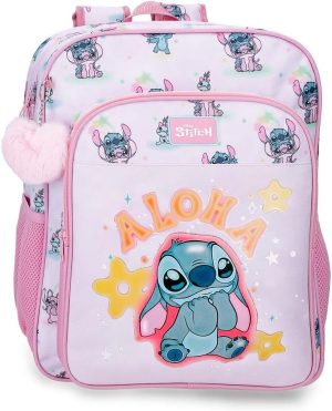 MOCHILA ADAPTABLE 40CM STITCH YOU AND ME