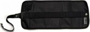 Estuche de nylon enrollable vacio color negro capacidad 36 piezas