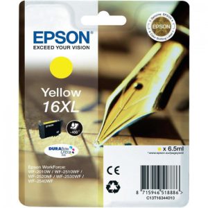 CARTUCHO TINTA ORIGINAL EPSON AMARILLO Nº16XL C13T6344012