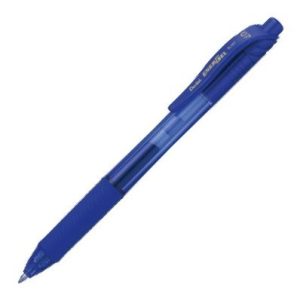 C/12 bolígrafo energel x 107 color azul 0,7mm pentel