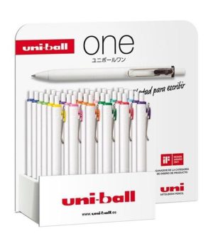 Exp 48 boligrafo uni-ball one 0,7mm colores surtidos