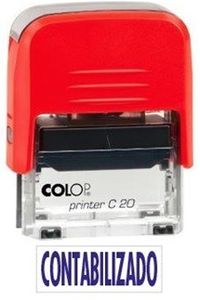 SELLO PRINTER 20 TEXTO CONTABILIZADO