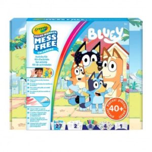 Colorea sin manchas color woder estampines magicos luminoso bluey