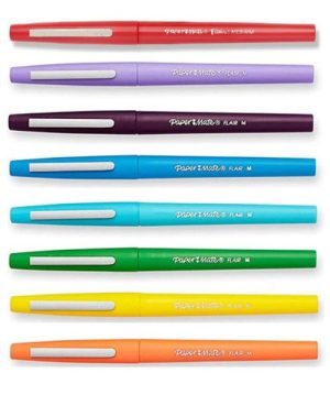 Estuche 8 rotuladores paper mate flair carnival colores surtidos