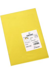 PAQ/50 CARTULINAS IRIS A3 185G. AMARILLO CANARIO