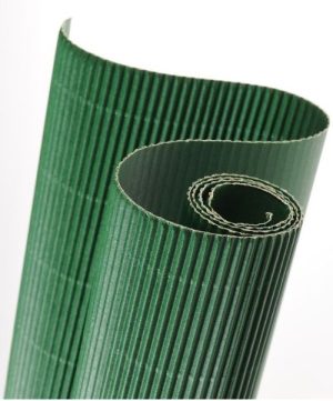 ROLLO CARTON ONDULADO 50X70CM 300G VERDE SELVA  CANSON