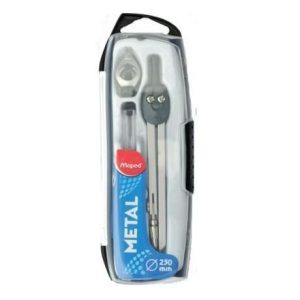 COMPAS ESCOLAR START 3 PIEZAS con adaptador universal Maped