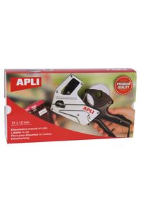 Maquina etiquetadora 1 línea Premium Apli utiliza etiquetas 21x12mm