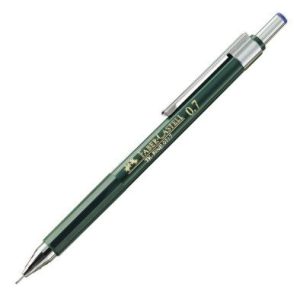 C/10 PORTAMINAS FABER TK FINE 0,7MM VERDE