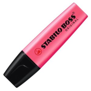 C/10 marcador fluorescente rosa stabilo boss 70/56
