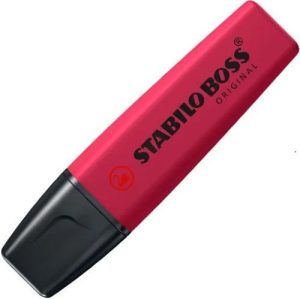C/10 marcador stabilo boss naturecolors rojo borgoña wildflowers edition
