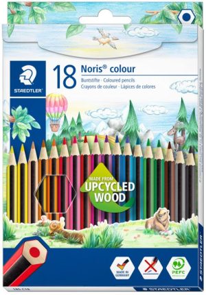ESTUCHE 18 LAPICES NORIS COLOUR 185 COLORES SURTIDOS